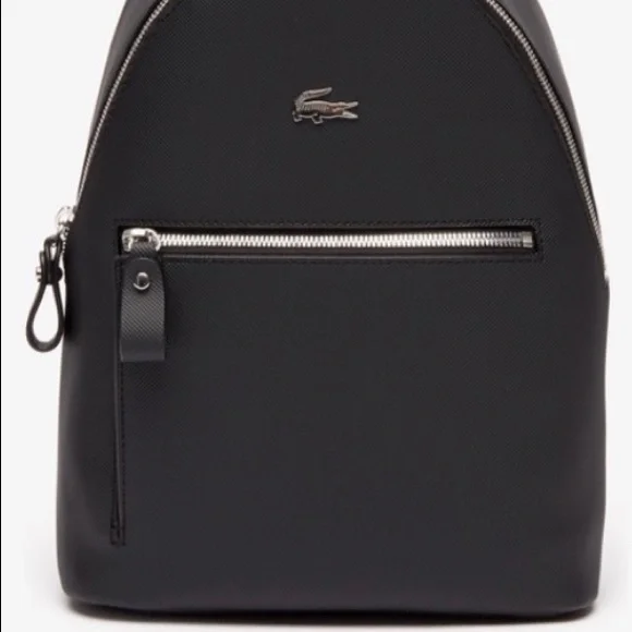 Lacoste | Bags | Lacoste Backpackpurseleatherblackmom Bag  display picture 3